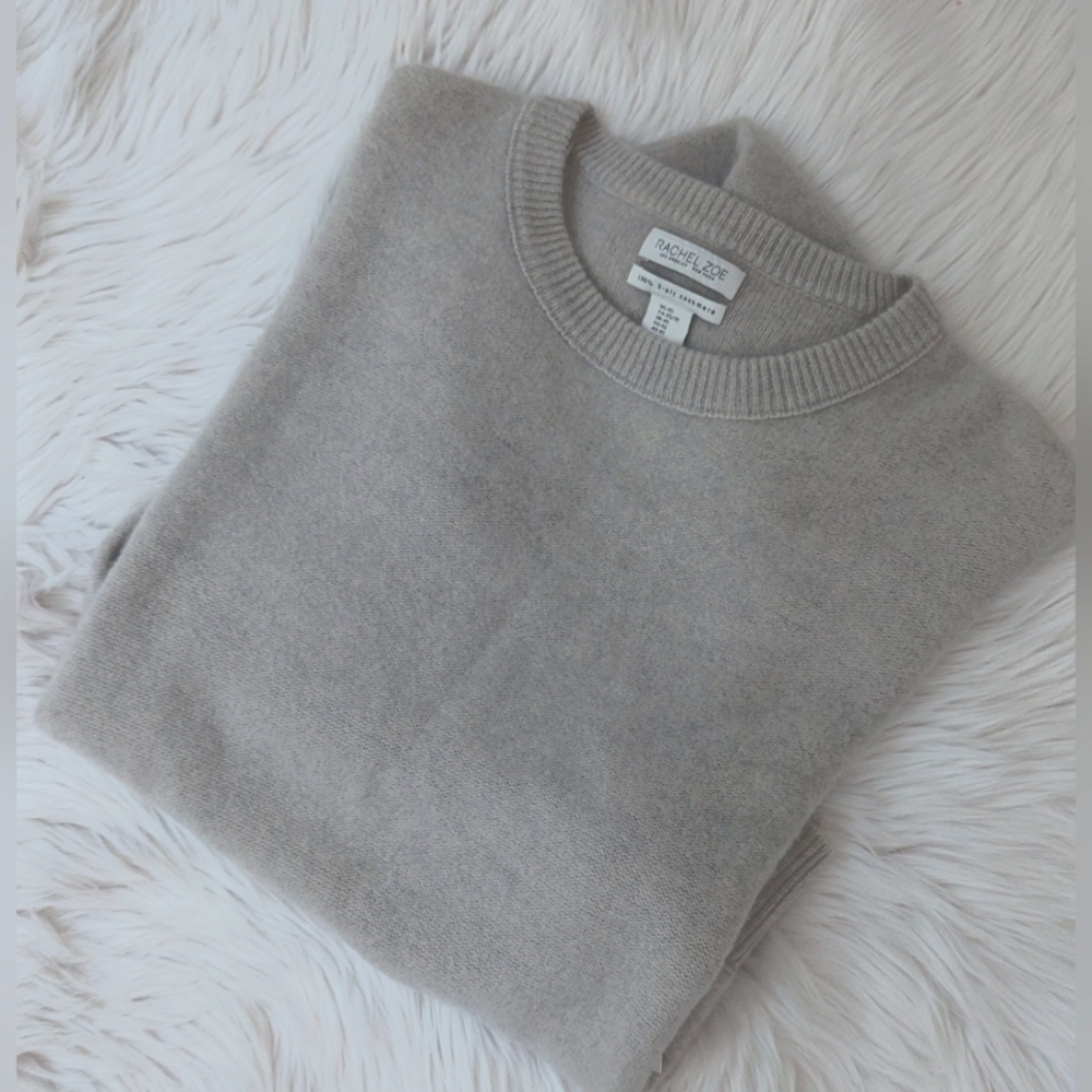 (SOLD)Rachel Zoe 100% 2 ply chasmere size XS fits up to M NEW with Tag